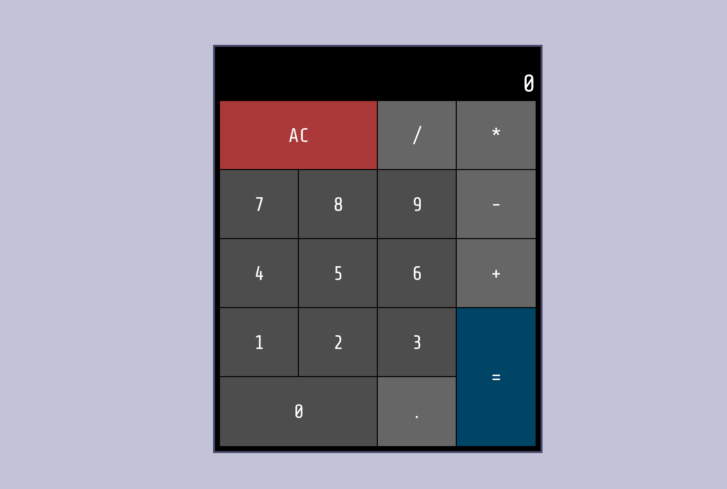 Simple Calculator screenshot