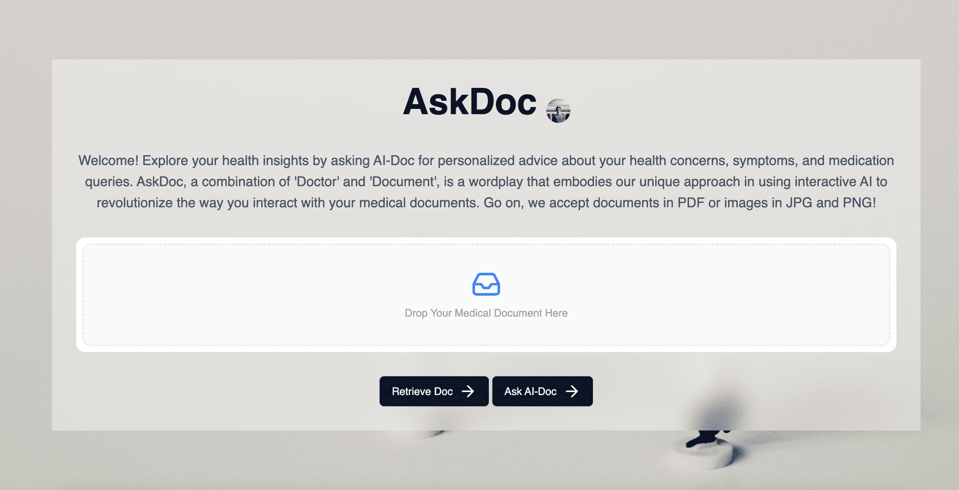 AskDoc screenshot