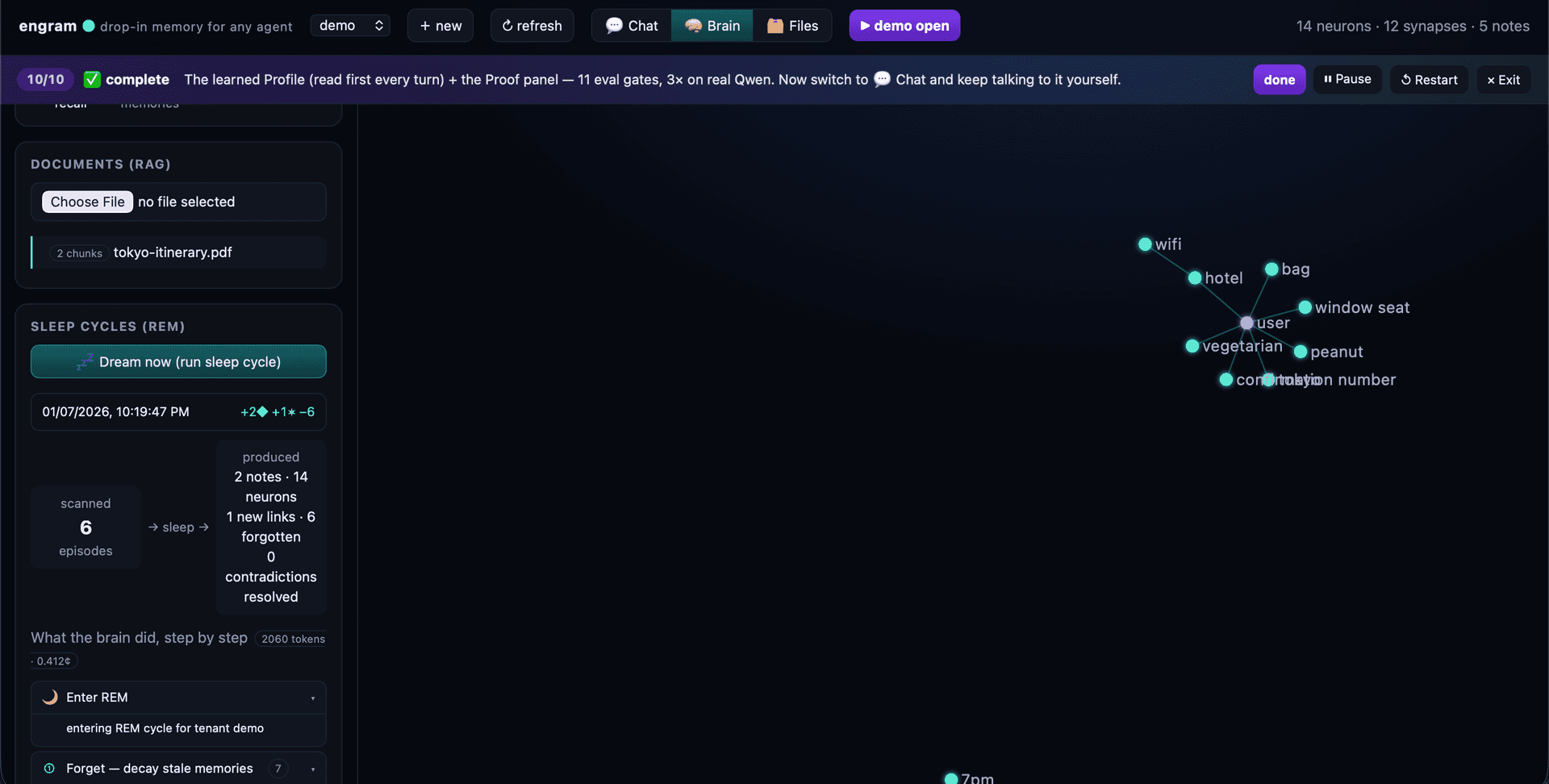 Engram screenshot